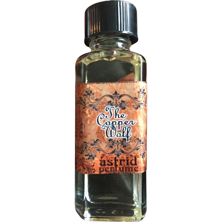 The Copper Wolf by Astrid Perfume / Blooddrop perfume bottle