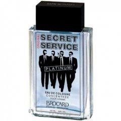 Secret Service Platinum by Brocard / Брокард perfume bottle