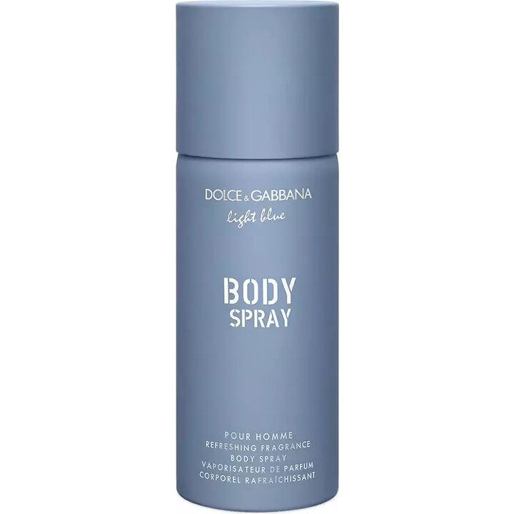 Light Blue pour Homme (Body Spray) by Dolce & Gabbana perfume bottle
