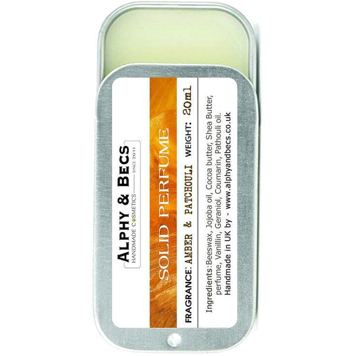 Amber & Patchouli by Alphy & Becs perfume bottle