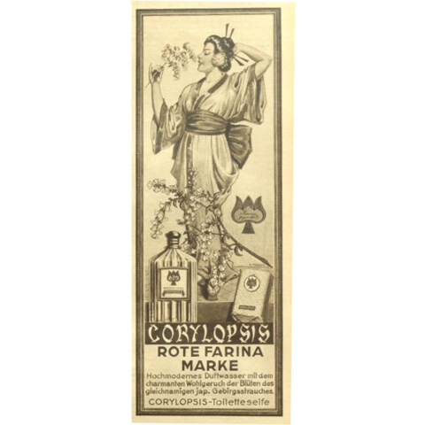Corylopsis by Johann Maria Farina gegenüber dem Jülichs-Platz perfume bottle