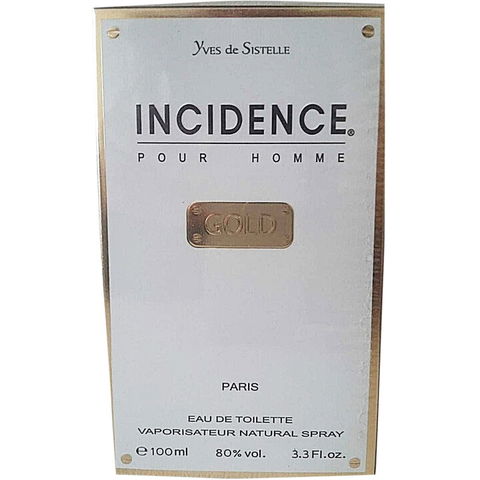 Incidence pour Homme Gold by Yves de Sistelle perfume bottle
