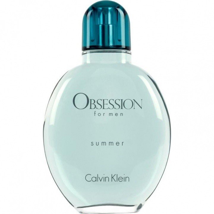 Obsession for Men Summer by Calvin Klein perfume bottle