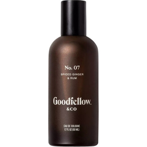 No. 07 Spiced Ginger & Rum (Eau de Cologne) by Goodfellow & Co perfume bottle