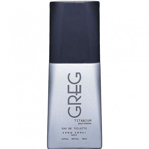 Greg Titanium by Arno Sorel perfume bottle