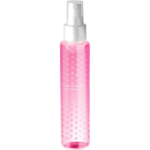 Latin Attitude Amour / Attitude Amour (Body Mist) by Avon perfume bottle