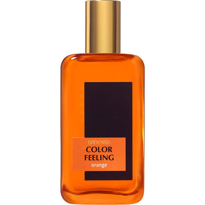 Color Feeling - Orange by Brocard / Брокард perfume bottle