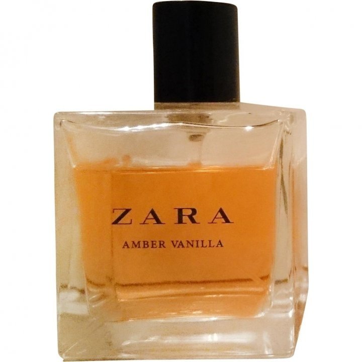 Amber Vanilla by Zara perfume bottle