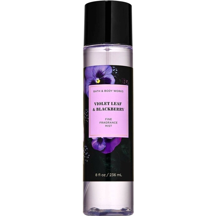 Violet Leaf & Blackberry by Bath & Body Works perfume bottle