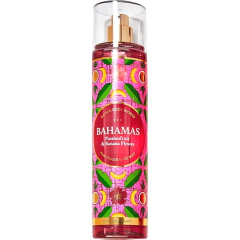 Bahamas Passionfruit & Banana Flower by Bath & Body Works perfume bottle