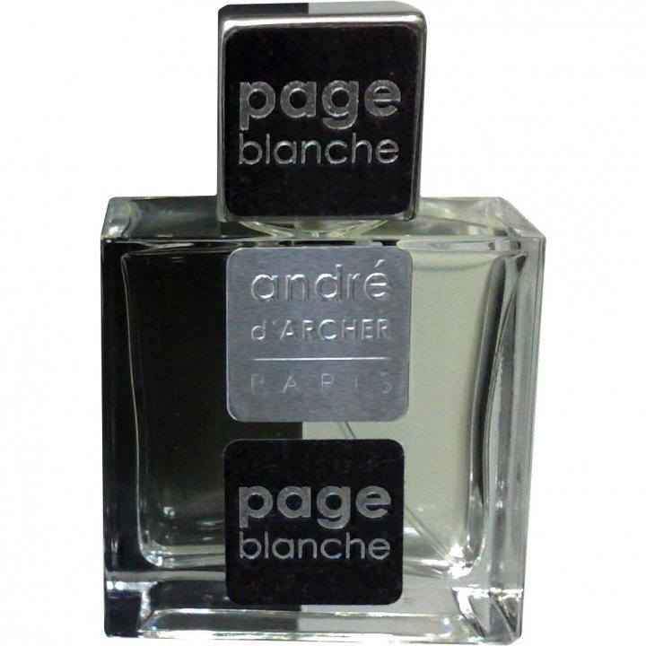 Page Blanche by André d'Archer perfume bottle