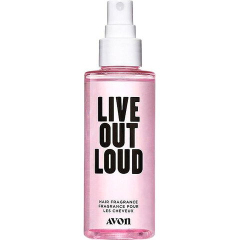 Live Out Loud (Hair Fragrance) by Avon perfume bottle