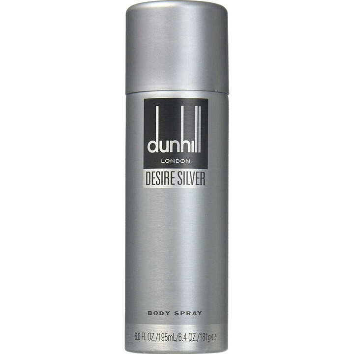 Desire Silver (Body Spray) by Dunhill perfume bottle