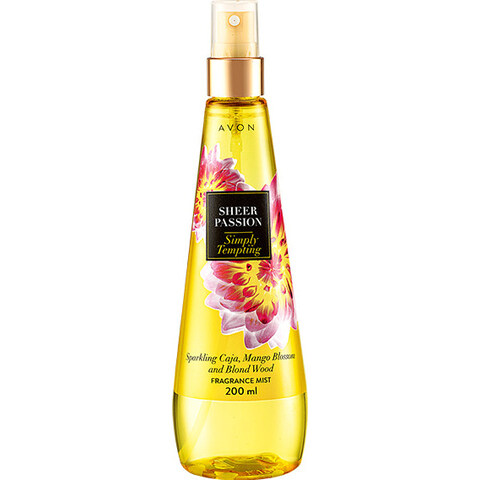 Sheer Passion - Simply Tempting by Avon perfume bottle