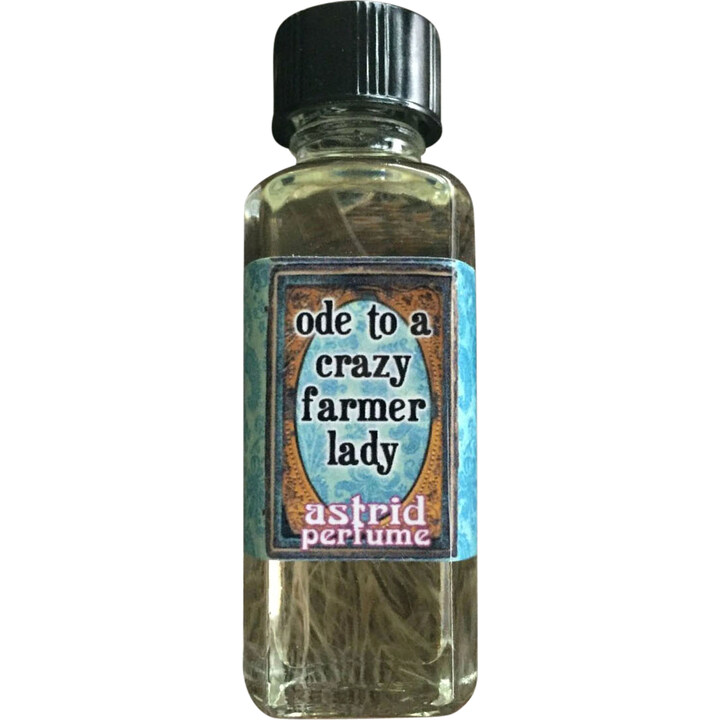 Ode to a Crazy Farmer Lady by Astrid Perfume / Blooddrop perfume bottle