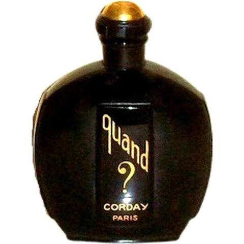 Quand? by Corday perfume bottle