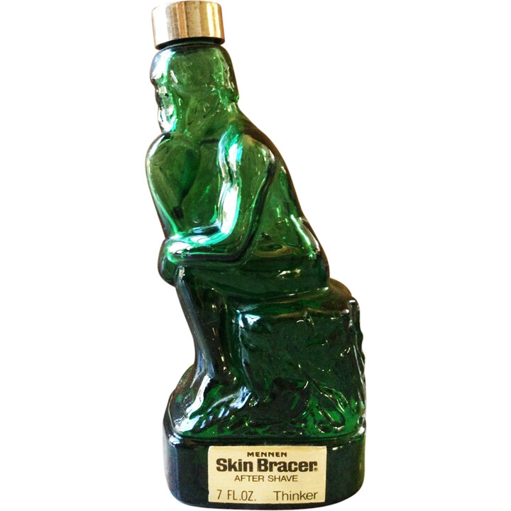 Skin Bracer Thinker by Mennen perfume bottle