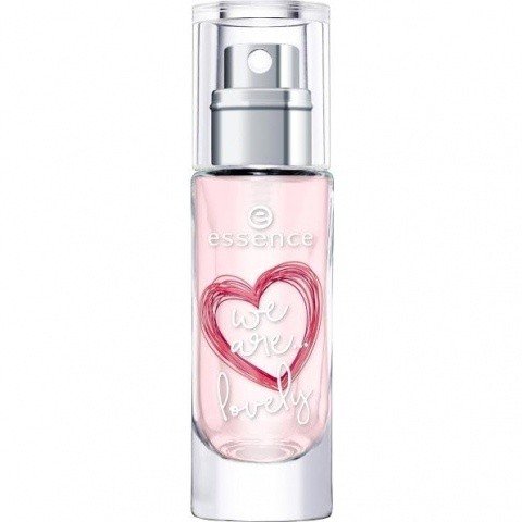 We are lovely by essence perfume bottle