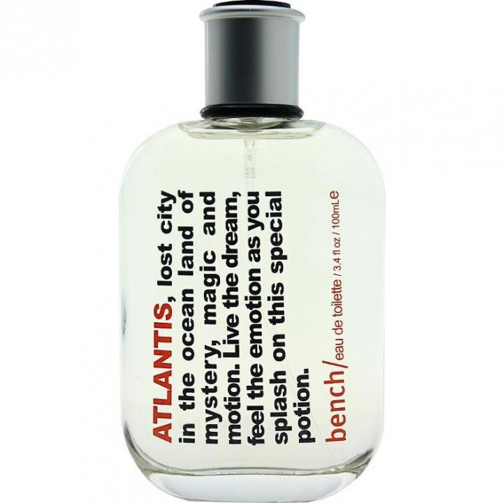 Atlantis EDT by Bench/ perfume bottle