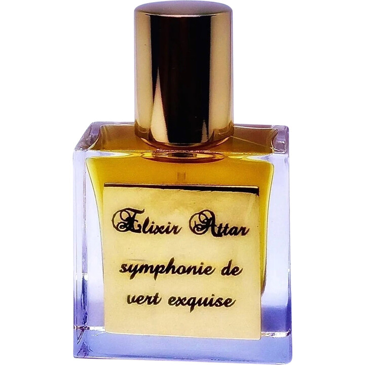 Symphonie de Vert Exquise by Elixir Attar perfume bottle