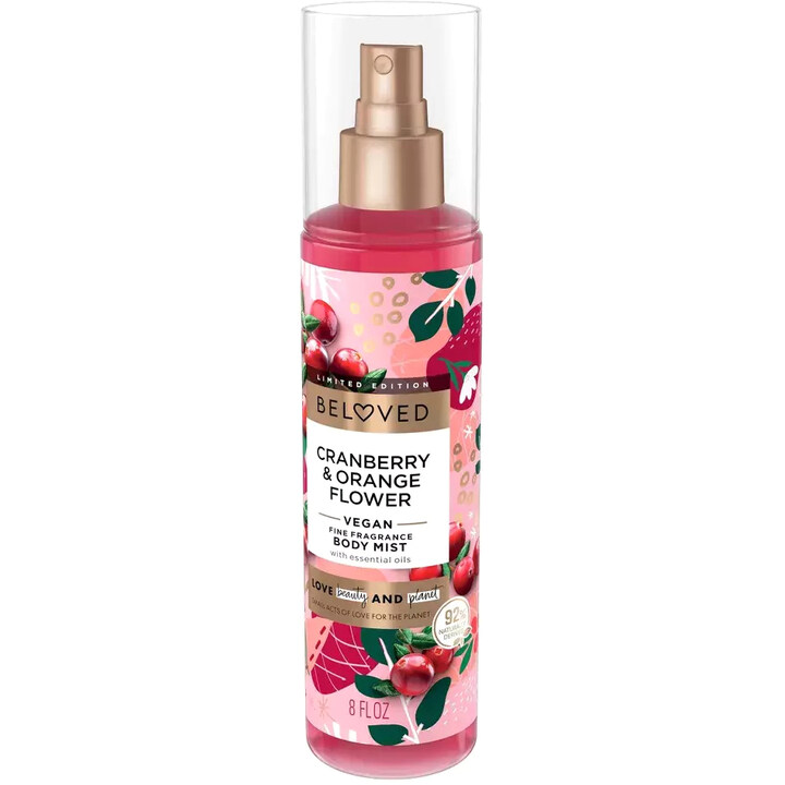 Beloved - Cranberry & Orange Flower by Love Beauty and Planet perfume bottle