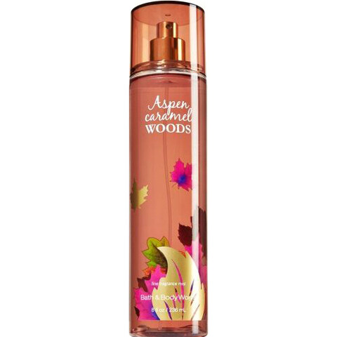 Aspen Caramel Woods by Bath & Body Works perfume bottle