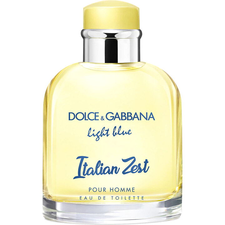 Light Blue pour Homme Italian Zest by Dolce & Gabbana perfume bottle
