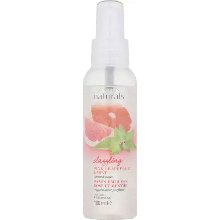 Naturals - Dazzling Pink Grapefruit & Mint by Avon perfume bottle
