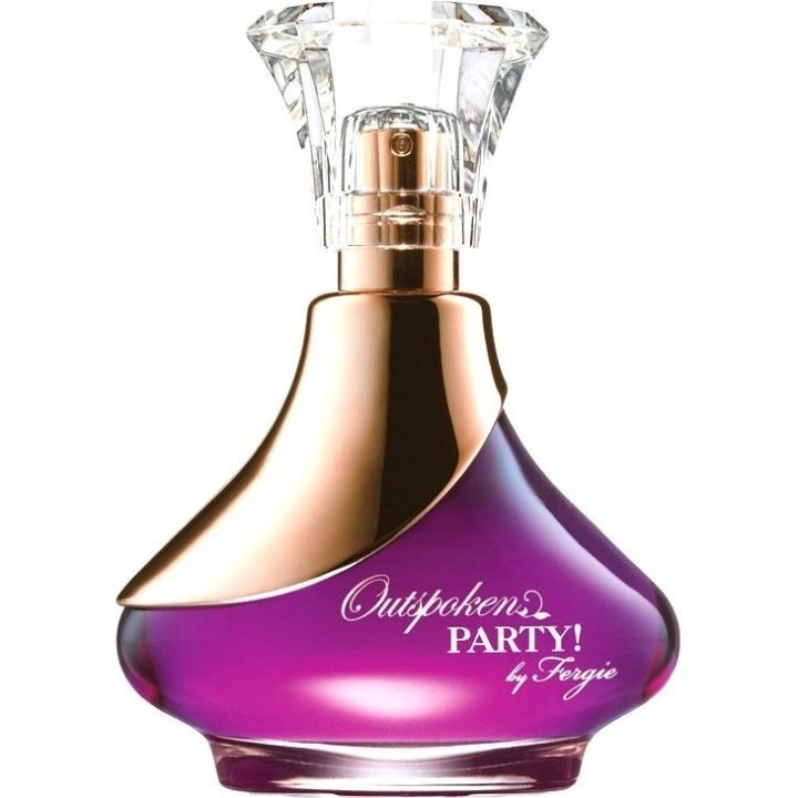 Outspoken Party! by Fergie EDP by Avon perfume bottle