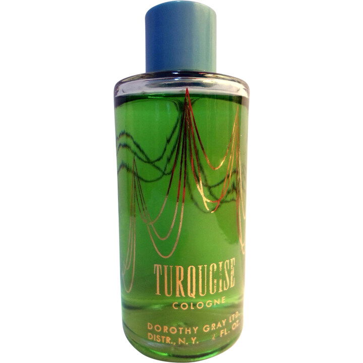 Turquoise by Dorothy Gray perfume bottle