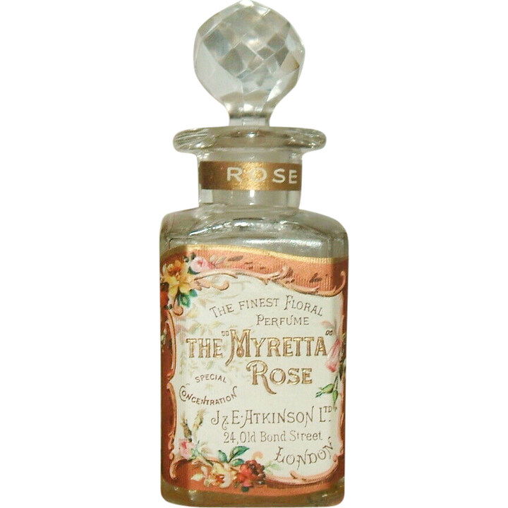 The "Myretta" Rose by Atkinsons perfume bottle