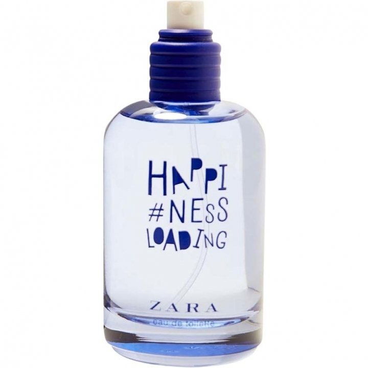 #Happiness Loading by Zara perfume bottle