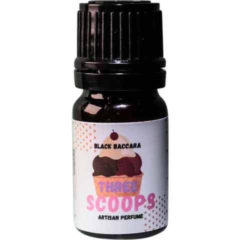 Three Scoops by Amorphous / Black Baccara perfume bottle