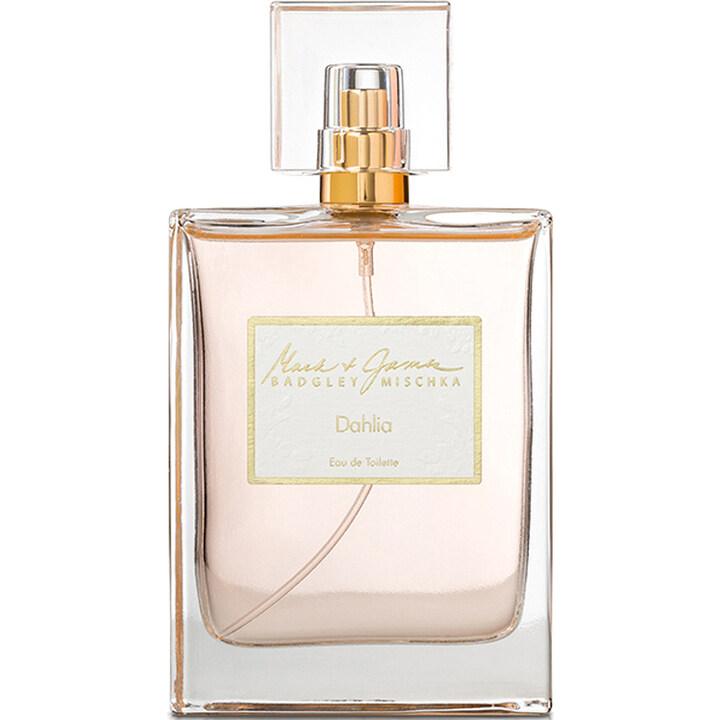 Dahlia by Badgley Mischka perfume bottle