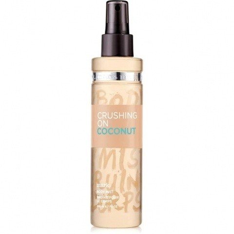 Crushing on Coconut by mark. perfume bottle