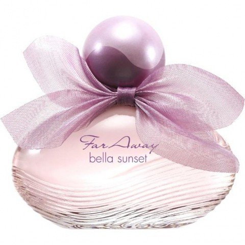Far Away Bella Sunset by Avon perfume bottle