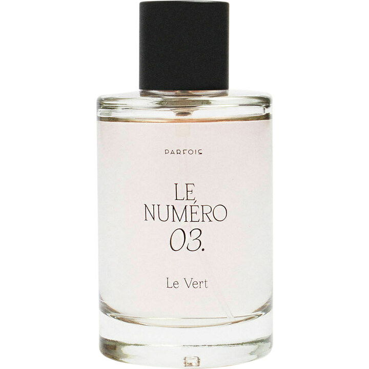 Collection Les Numéros - Le Numéro 03. Le Vert by Parfois perfume bottle