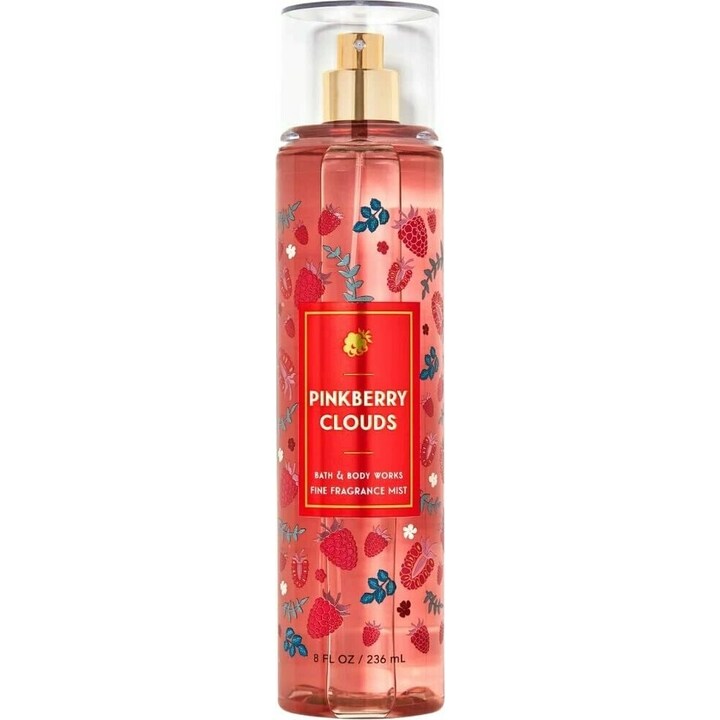 Pinkberry Clouds by Bath & Body Works perfume bottle