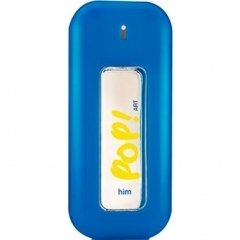 POP! Art Him by French Connection / FCUK perfume bottle