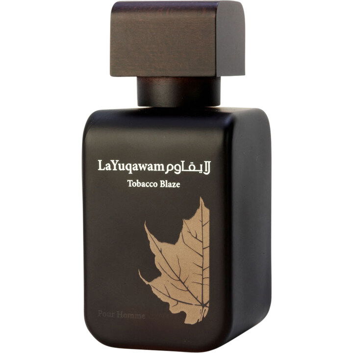 La Yuqawam Tobacco Blaze by Rasasi perfume bottle