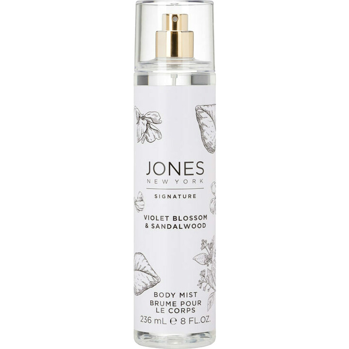 Signature - Violet Blossom & Sandalwood (Body Mist) by Jones New York perfume bottle