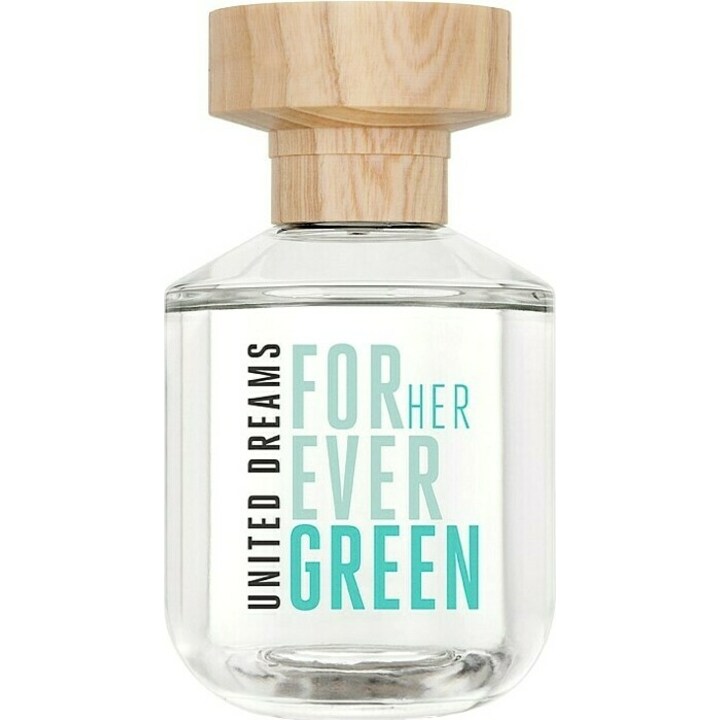 United Dreams - Forever Green for Her by Benetton perfume bottle