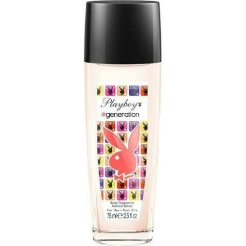 #generation for Her (Body Mist) by Playboy perfume bottle