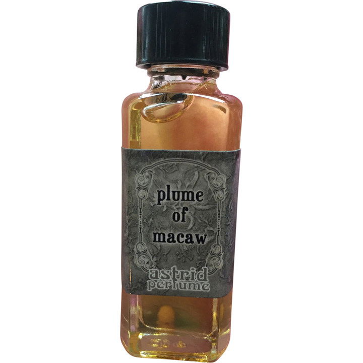 Plume of Macaw by Astrid Perfume / Blooddrop perfume bottle