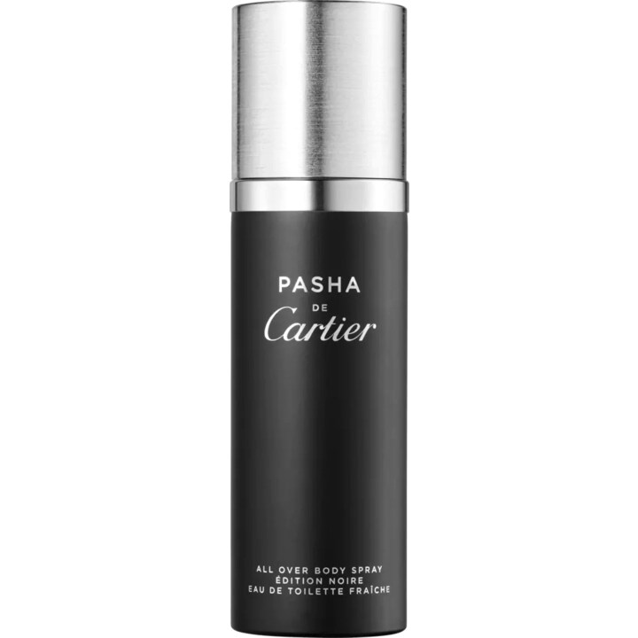 Pasha de Cartier Édition Noire (Body Spray) by Cartier perfume bottle