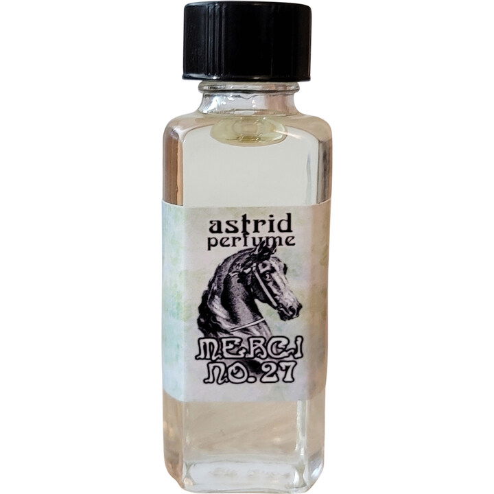 Merci No. 27 by Astrid Perfume / Blooddrop perfume bottle