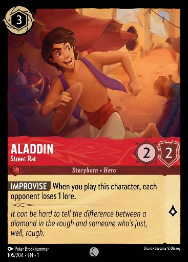 Aladdin - Street Rat 105