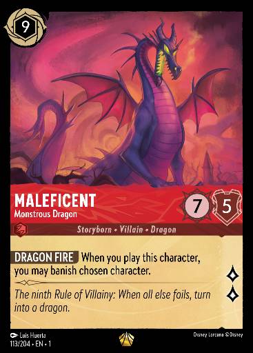 Maleficent - Monstrous Dragon 113