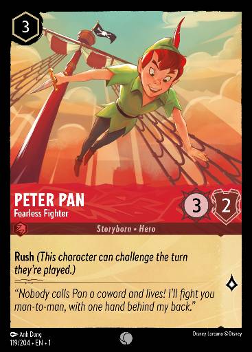 Peter Pan - Fearless Fighter 119