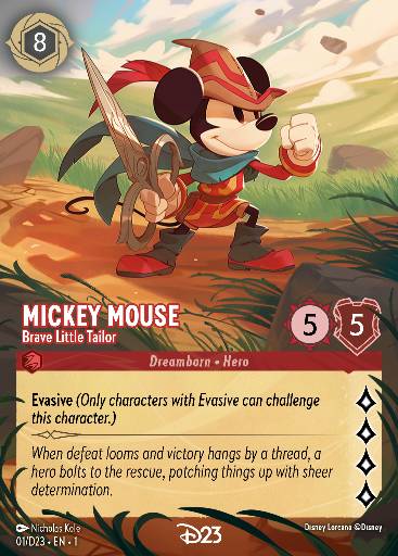 Mickey Mouse - Brave Little Tailor 01/D23